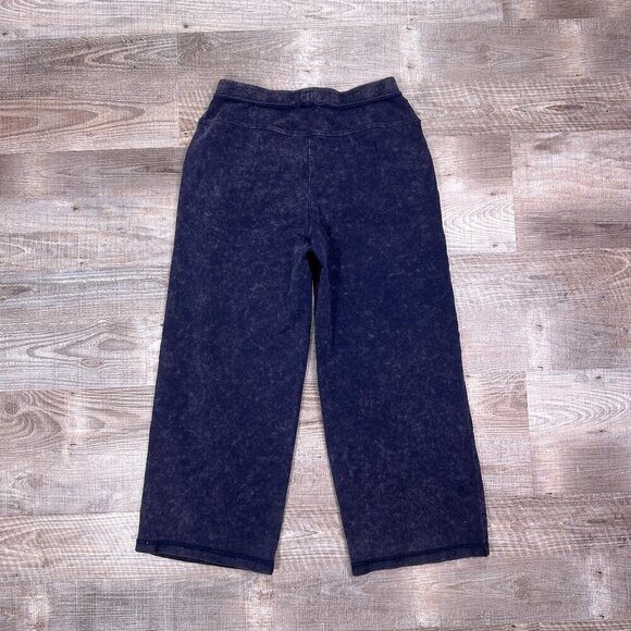 Habitat Clothes to Live In Sz S Pants Pull on Wide Leg Crop Lagenlook Tie-dye - Picture 7 of 10